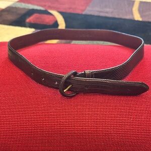 Brown Leather Belt